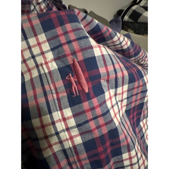 Johnnie-O size large plaid button down shirt - Picture 4 of 4